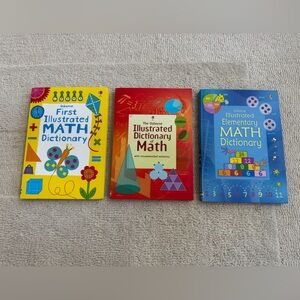Usborne set of math books brand new